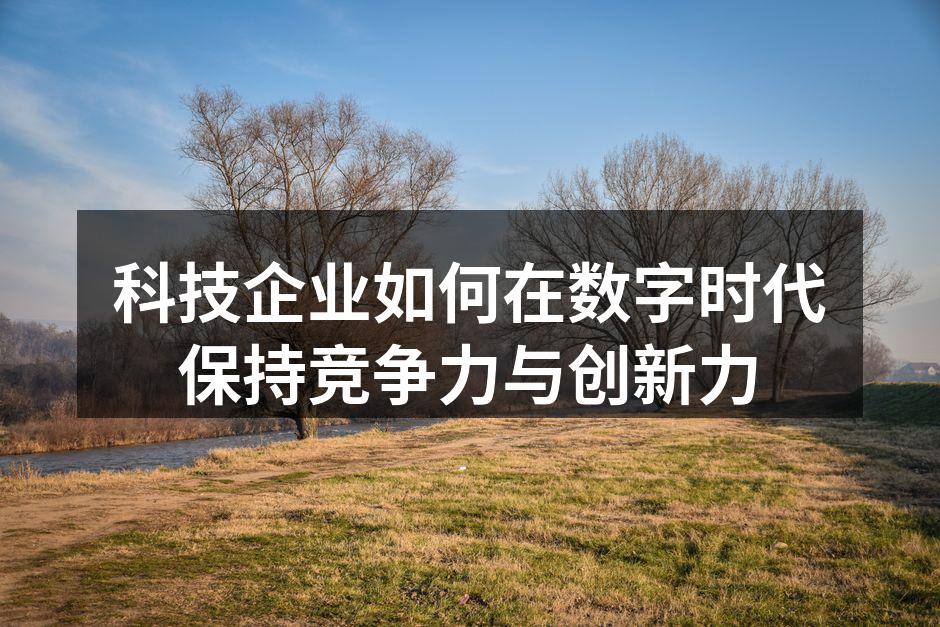 科技企业如何在数字时代保持竞争力与创新力